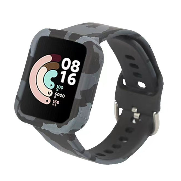 Bracelet de montre en silicone camouflage, For Xiaomi Redmi Watch, For Xiaomi Redmi Watch 2 / 2 Lite