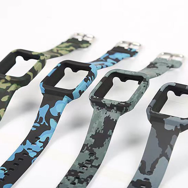 Bracelet de montre en silicone camouflage, For Xiaomi Redmi Watch, For Xiaomi Redmi Watch 2 / 2 Lite