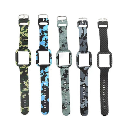 Bracelet de montre en silicone camouflage, For Xiaomi Redmi Watch, For Xiaomi Redmi Watch 2 / 2 Lite