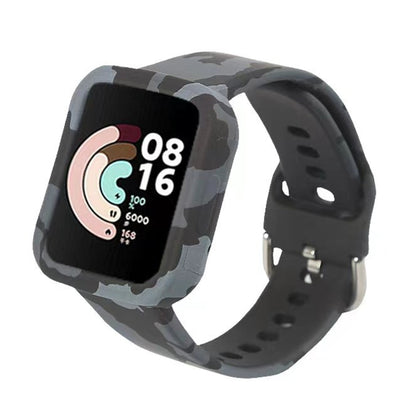 Bracelet de montre en silicone camouflage, For Xiaomi Redmi Watch, For Xiaomi Redmi Watch 2 / 2 Lite