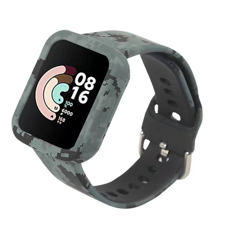 Bracelet de montre en silicone camouflage, For Xiaomi Redmi Watch, For Xiaomi Redmi Watch 2 / 2 Lite