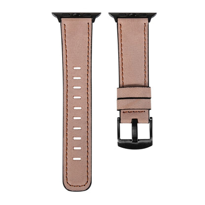 Bracelet de montre en cuir rétro pour Apple Watch Series, 7 41mm / 6&SE&5&4 40mm / 3&2&1 38mm, 7 45mm / 6&SE&5&4 44mm / 3&2&1 42mm