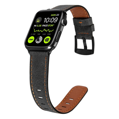 Bracelet de montre en cuir rétro pour Apple Watch Series, 7 41mm / 6&SE&5&4 40mm / 3&2&1 38mm, 7 45mm / 6&SE&5&4 44mm / 3&2&1 42mm