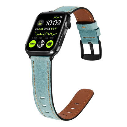 Bracelet de montre en cuir rétro pour Apple Watch Series, 7 41mm / 6&SE&5&4 40mm / 3&2&1 38mm, 7 45mm / 6&SE&5&4 44mm / 3&2&1 42mm