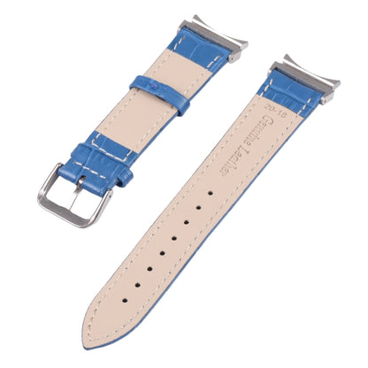 Bracelet de montre en cuir texturé flammé, For Samsung Galaxy Watch4 40mm/44mm