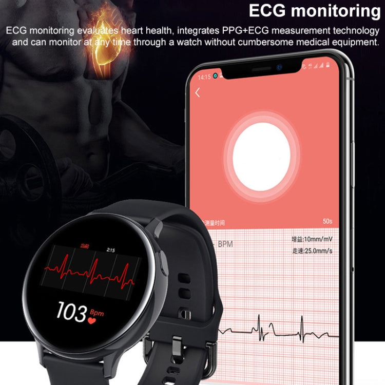 S30 Bracelet intelligent à écran TFT de 1,28 pouces, prend en charge la surveillance de la température corporelle / la surveillance du sommeil