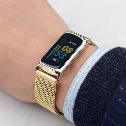 Bracelet de montre en métal magnétique Mijobs, For Fitbit Charge5