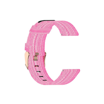 Bracelet de montre en toile, For FITBIT Versa