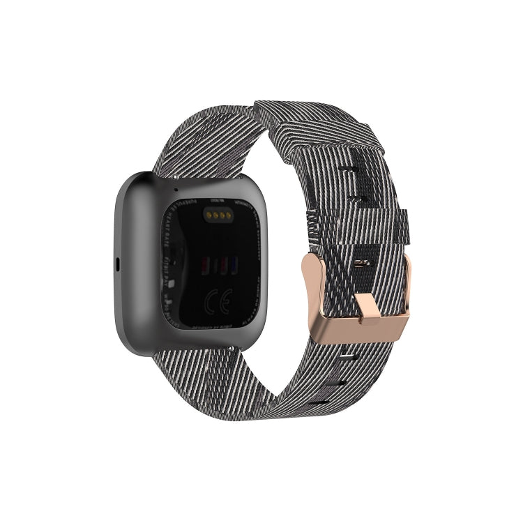 Bracelet de montre en toile, For FITBIT Versa