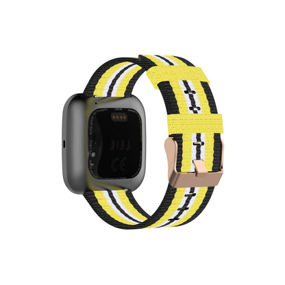 Bracelet de montre en toile, For FITBIT Versa