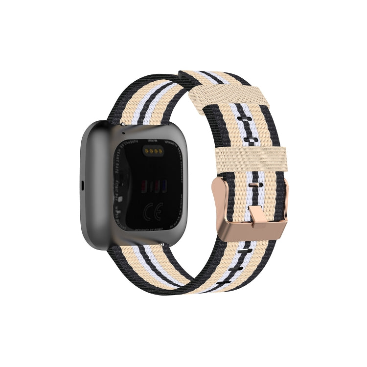 Bracelet de montre en toile, For FITBIT Versa