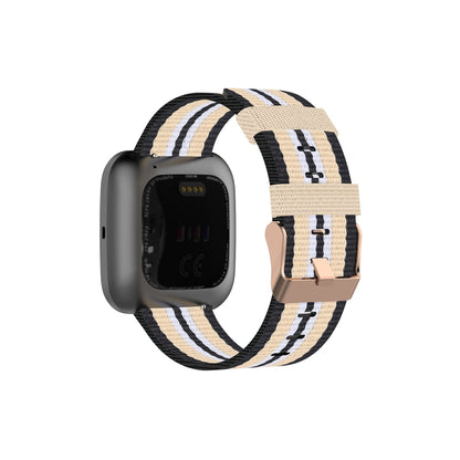 Bracelet de montre en toile, For FITBIT Versa