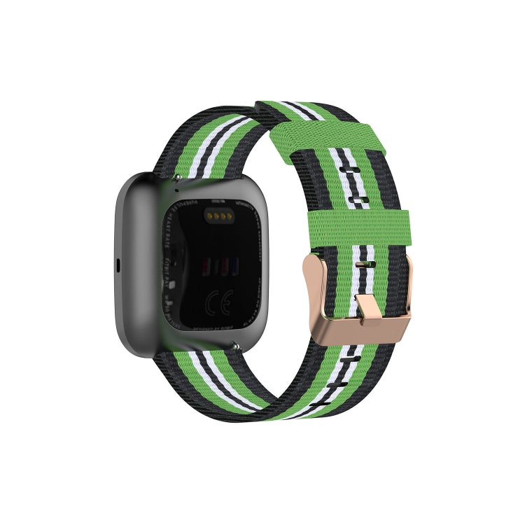 Bracelet de montre en toile, For FITBIT Versa