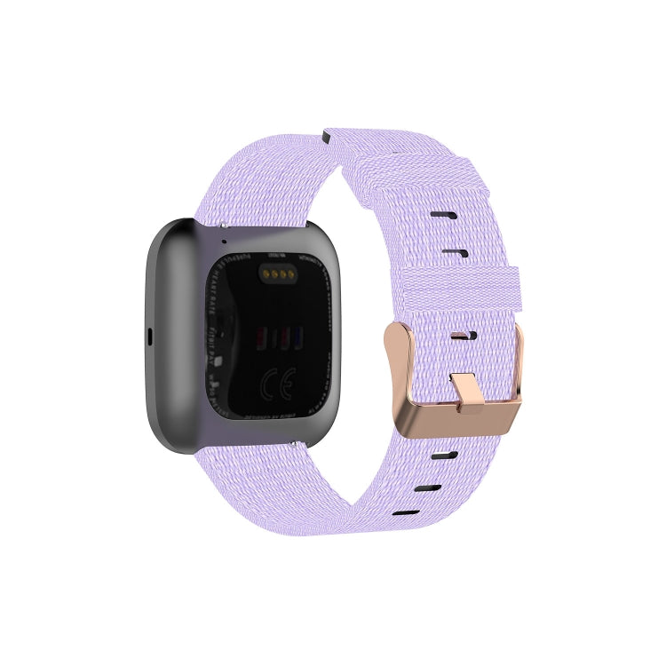 Bracelet de montre en toile, For FITBIT Versa