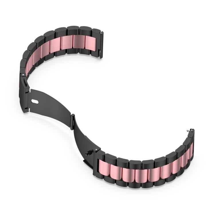 Bracelet de montre en acier à trois perles, For Huawei GT 3 Pro 43mm, For Huawei GT 3 Pro 46mm