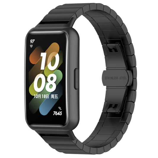 Bracelet de montre en acier inoxydable à une perle, For Huawei Band 7