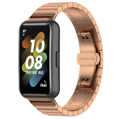 Bracelet de montre en acier inoxydable à une perle, For Huawei Band 7