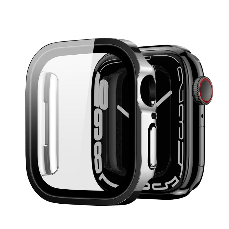 Boîtier de montre en PC galvanisé DUX DUCIS pour la série Apple Watch, For Apple Watch Series 9 / 8 / 7 45mm
