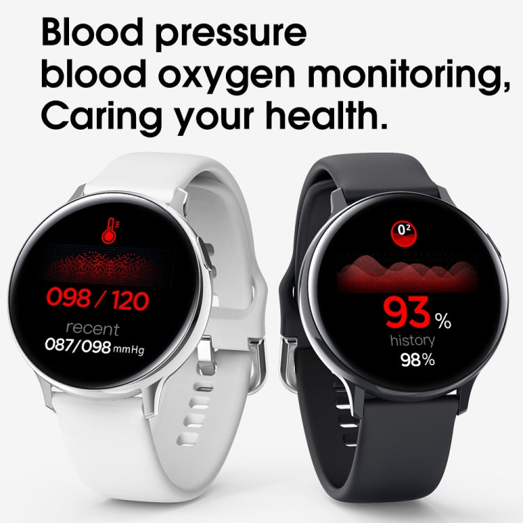 S20S Montre intelligente à écran HD de 1,4 pouces, étanche IP68, prise en charge du contrôle de la musique / photographie Bluetooth / moniteur de fréquence cardiaque / surveillance de la pression artérielle