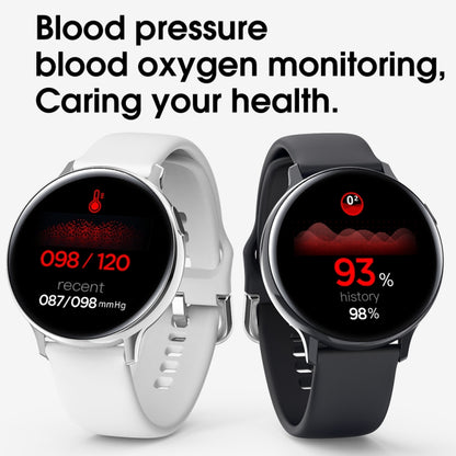 S20S Montre intelligente à écran HD de 1,4 pouces, étanche IP68, prise en charge du contrôle de la musique / photographie Bluetooth / moniteur de fréquence cardiaque / surveillance de la pression artérielle
