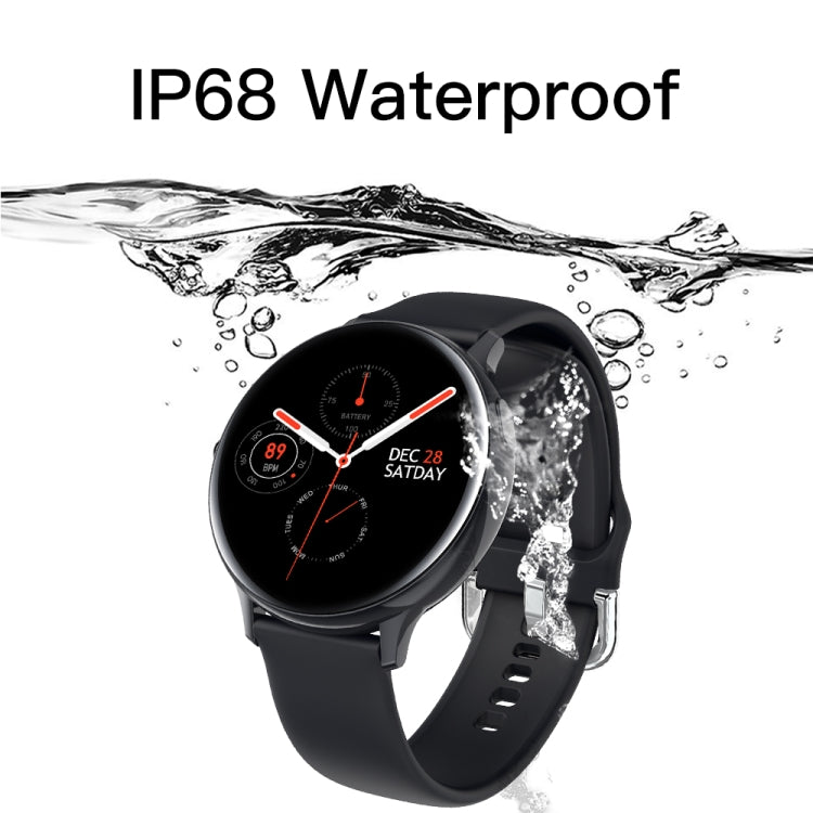 S20S Montre intelligente à écran HD de 1,4 pouces, étanche IP68, prise en charge du contrôle de la musique / photographie Bluetooth / moniteur de fréquence cardiaque / surveillance de la pression artérielle