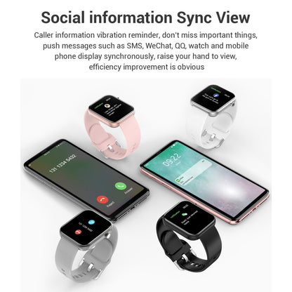 Z11 Montre intelligente à écran IPS de 1,54 pouces, prend en charge le moniteur de sommeil / la photographie Bluetooth / le moniteur de fréquence cardiaque / la surveillance de la pression artérielle