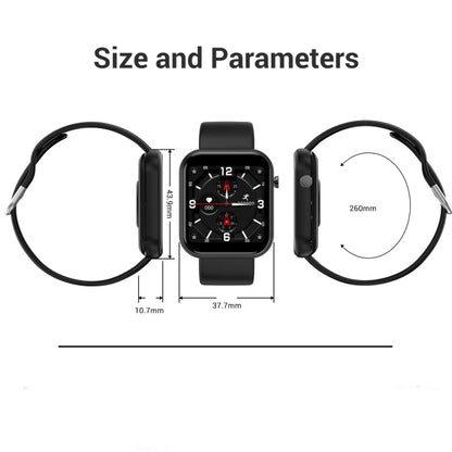 Z11 Montre intelligente à écran IPS de 1,54 pouces, prend en charge le moniteur de sommeil / la photographie Bluetooth / le moniteur de fréquence cardiaque / la surveillance de la pression artérielle