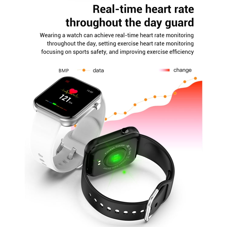 Z11 Montre intelligente à écran IPS de 1,54 pouces, prend en charge le moniteur de sommeil / la photographie Bluetooth / le moniteur de fréquence cardiaque / la surveillance de la pression artérielle