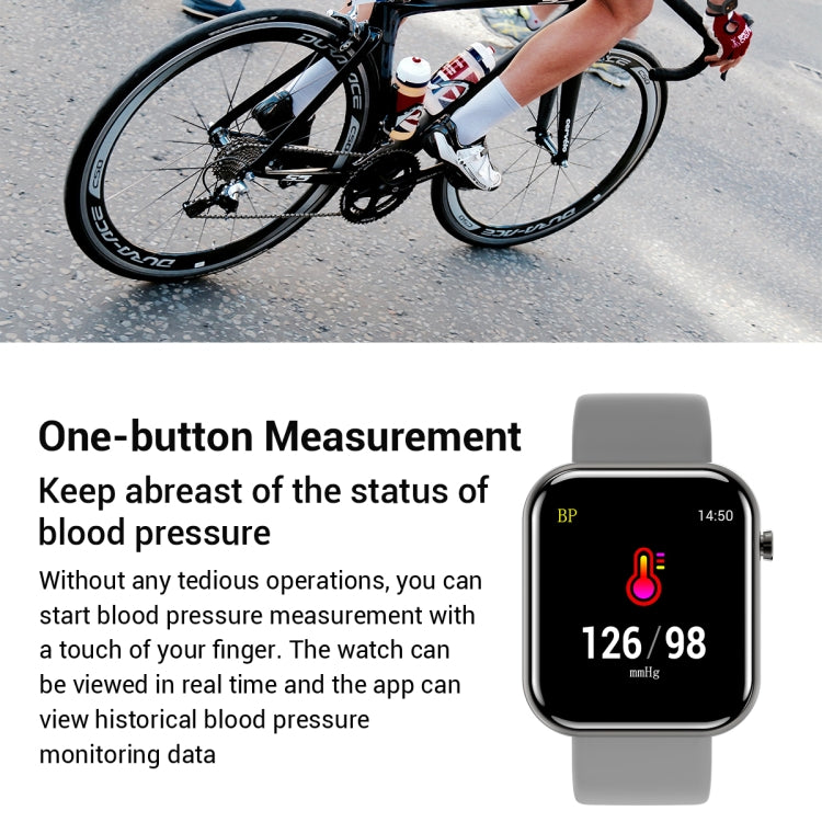 Z11 Montre intelligente à écran IPS de 1,54 pouces, prend en charge le moniteur de sommeil / la photographie Bluetooth / le moniteur de fréquence cardiaque / la surveillance de la pression artérielle