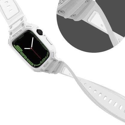 Bracelet de montre en TPU intégré pour la série Apple Watch, 7 41mm / 6&SE&5&4 40mm / 3&2&1 38mm, 7 45mm / 6&SE&5&4 44mm / 3&2&1 42mm