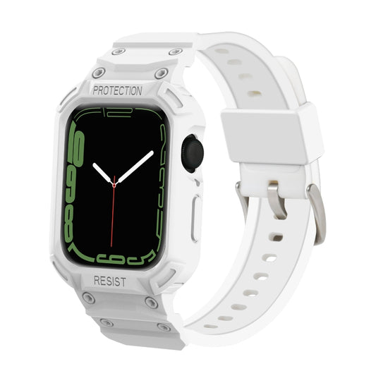 Bracelet de montre en TPU intégré pour la série Apple Watch, 7 41mm / 6&SE&5&4 40mm / 3&2&1 38mm, 7 45mm / 6&SE&5&4 44mm / 3&2&1 42mm
