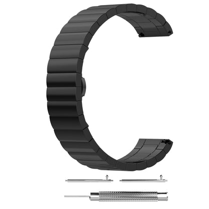 Bracelet en acier inoxydable à boucle papillon de 46 mm, For Galaxy Watch