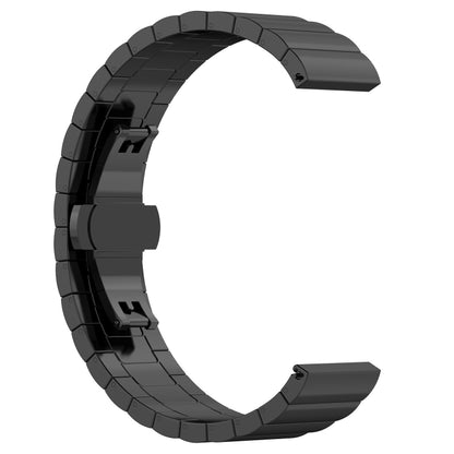 Bracelet en acier inoxydable à boucle papillon de 46 mm, For Galaxy Watch
