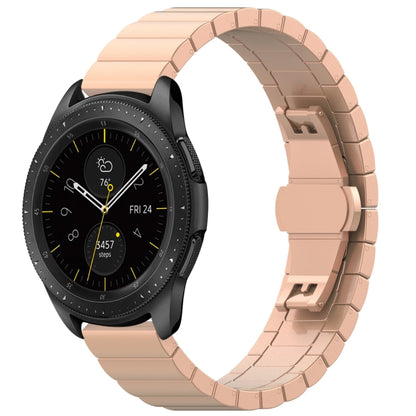 Bracelet en acier inoxydable à boucle papillon de 46 mm, For Galaxy Watch