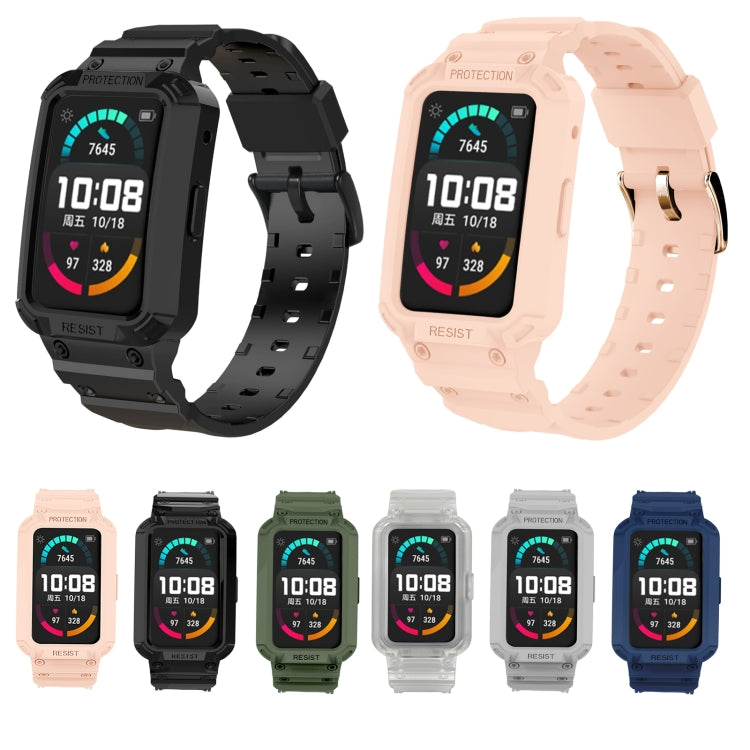Bracelet de montre en TPU intégré, For Huawei Watch Fit / Honor Watch ES, For Huawei Band 7 / 6 / Honor Band 6