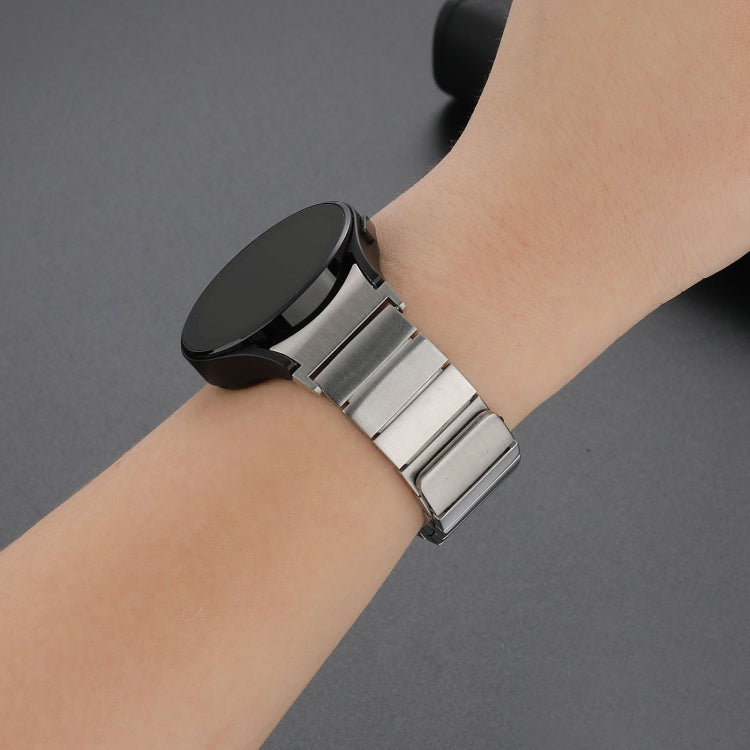 Bracelet de montre en acier magnétique, For Samsung Galaxy Watch4 40mm / 44mm