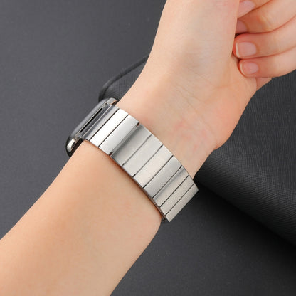 Bracelet de montre en acier magnétique pour la série Apple Watch, 7 41mm / 6&SE&5&4 40mm / 3&2&1 38mm, 7 45mm / 6&SE&5&4 44mm / 3&2&1 42mm