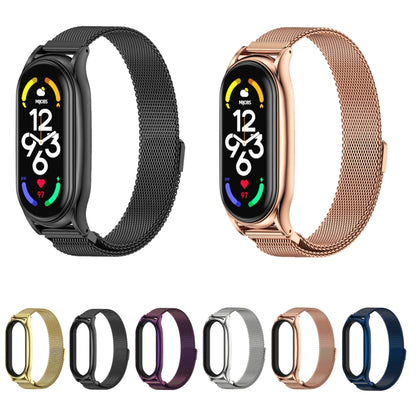 MIJOBS Milan Magnetic Plus Bracelet de montre en acier inoxydable, For Xiaomi Mi Band 7 / 7 NFC