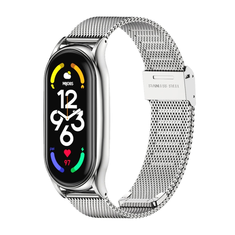 Bracelet de montre MIJOBS Milan Buckle Plus en acier inoxydable, Plus