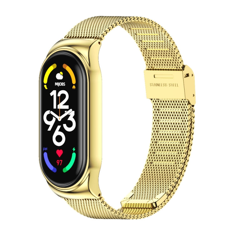 MIJOBS CS Milan Buckle Bracelet de montre en métal, CS