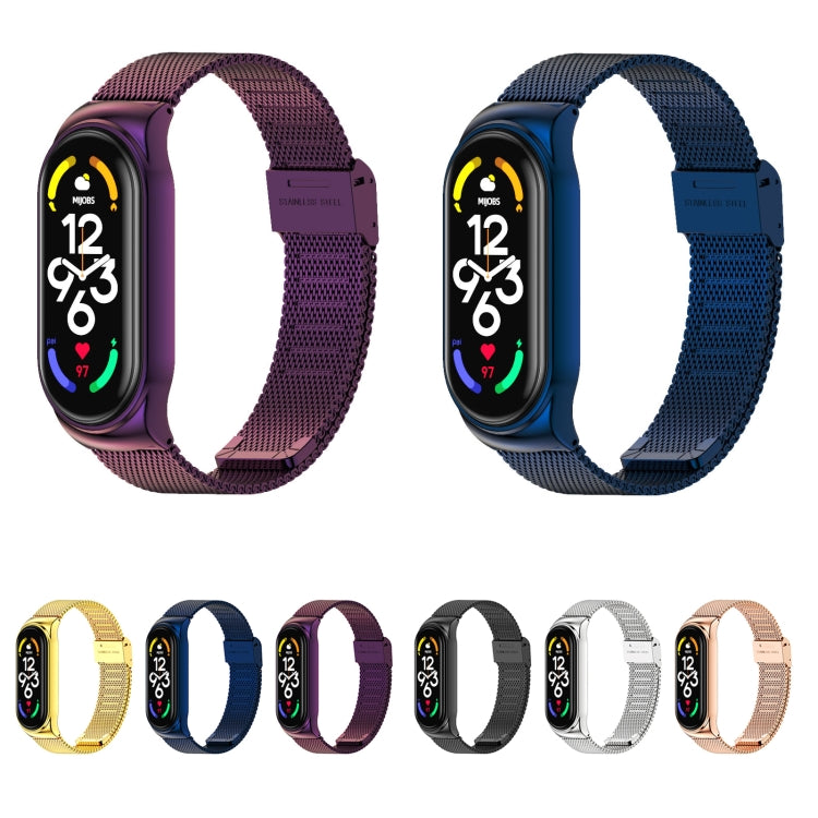 MIJOBS CS Milan Buckle Bracelet de montre en métal, CS