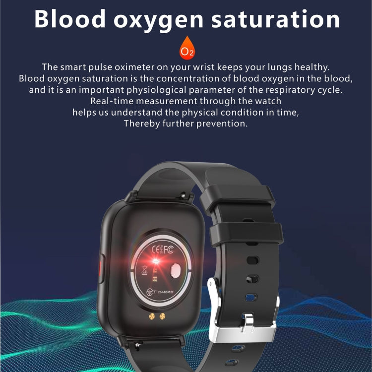 Q9 Pro GT2 Montre intelligente à écran TFT HD de 1,85 pouces, prise en charge de la surveillance de la température corporelle/surveillance de la fréquence cardiaque
