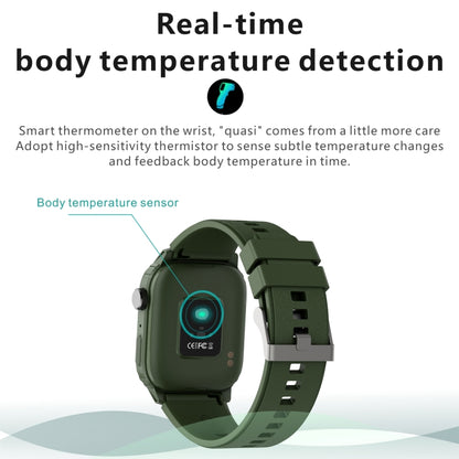 Q25 Montre intelligente à écran TFT HD de 1,7 pouces, Prise en charge des appels Bluetooth / Surveillance de la pression artérielle