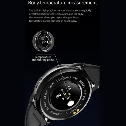 Y33 Montre intelligente à écran couleur TFT de 1,32 pouces, prise en charge des appels Bluetooth / surveillance de la pression artérielle