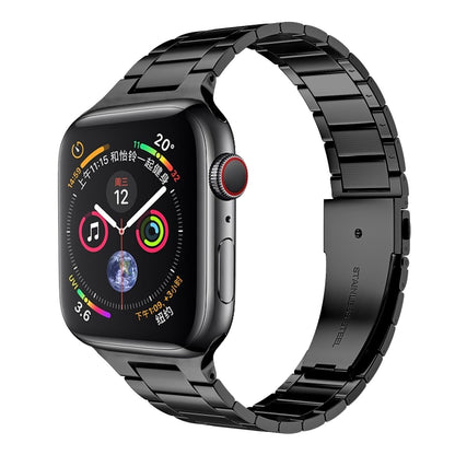 Bracelet de montre en acier inoxydable de petite taille pour la série Apple Watch, 7 41mm / 6&SE&5&4 40mm / 3&2&1 38mm, 7 45mm / 6&SE&5&4 44mm / 3&2&1 42mm