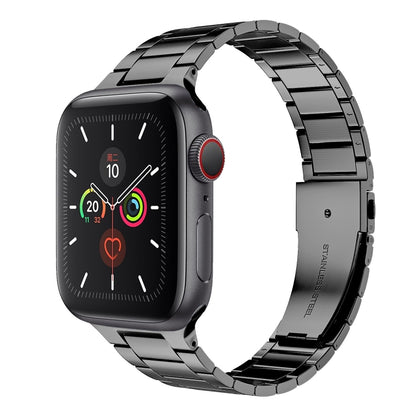 Bracelet de montre en acier inoxydable de petite taille pour la série Apple Watch, 7 41mm / 6&SE&5&4 40mm / 3&2&1 38mm, 7 45mm / 6&SE&5&4 44mm / 3&2&1 42mm