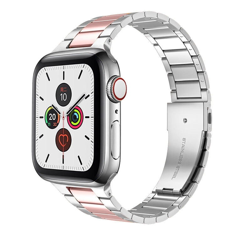 Bracelet de montre en acier inoxydable de petite taille pour la série Apple Watch, 7 41mm / 6&SE&5&4 40mm / 3&2&1 38mm, 7 45mm / 6&SE&5&4 44mm / 3&2&1 42mm