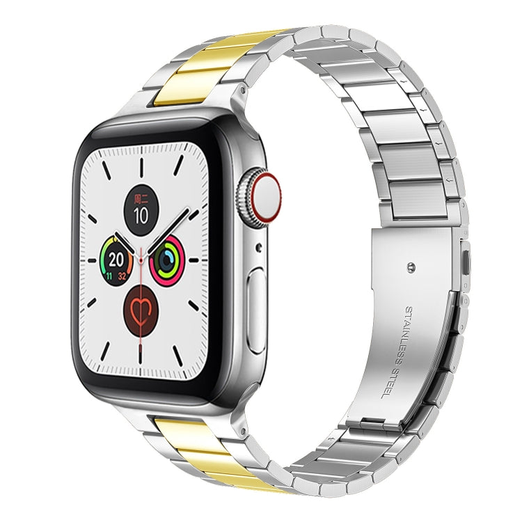 Bracelet de montre en acier inoxydable de petite taille pour la série Apple Watch, 7 41mm / 6&SE&5&4 40mm / 3&2&1 38mm, 7 45mm / 6&SE&5&4 44mm / 3&2&1 42mm