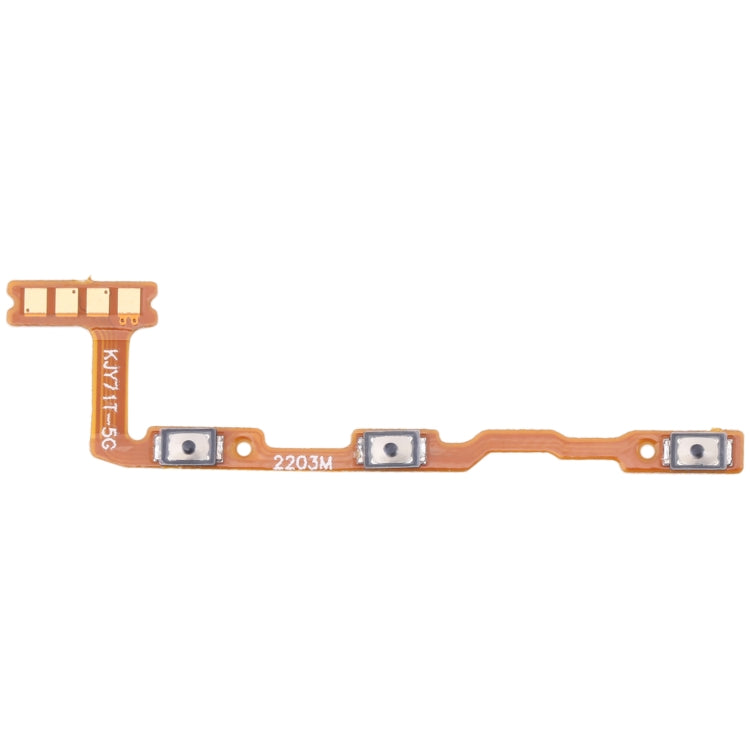 Câble flexible du bouton d'alimentation et du bouton de volume, For Xiaomi Redmi 10C/Redmi 10 India, For vivo Y01, For Xiaomi 12 Pro, For vivo iQOO Z5, For vivo Y17T/V21E 5G V2102A V2055, For vivo Y21/Y21A/Y21G/Y21E/Y32, For vivo Y33S V2109            ...