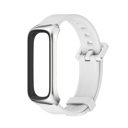 Bracelet de montre en silicone avec boîtier en métal MIJOBS, For Samsung Galaxy Fit 2